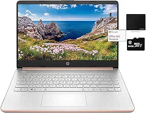 HP HP 14" N4020 8GB RAM 128GB SSD Laptop Bundle