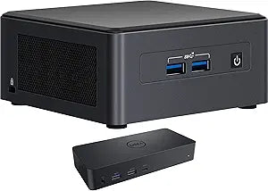 Intel BNUC11TNHI50L00 Mini PC i5 16GB 256GB SSD + 1TB HDD & D6000 Dock