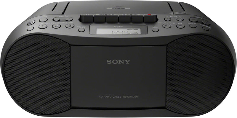 Sony CFD-S70 B Stereo CD/Cassette Boombox Black — main product image