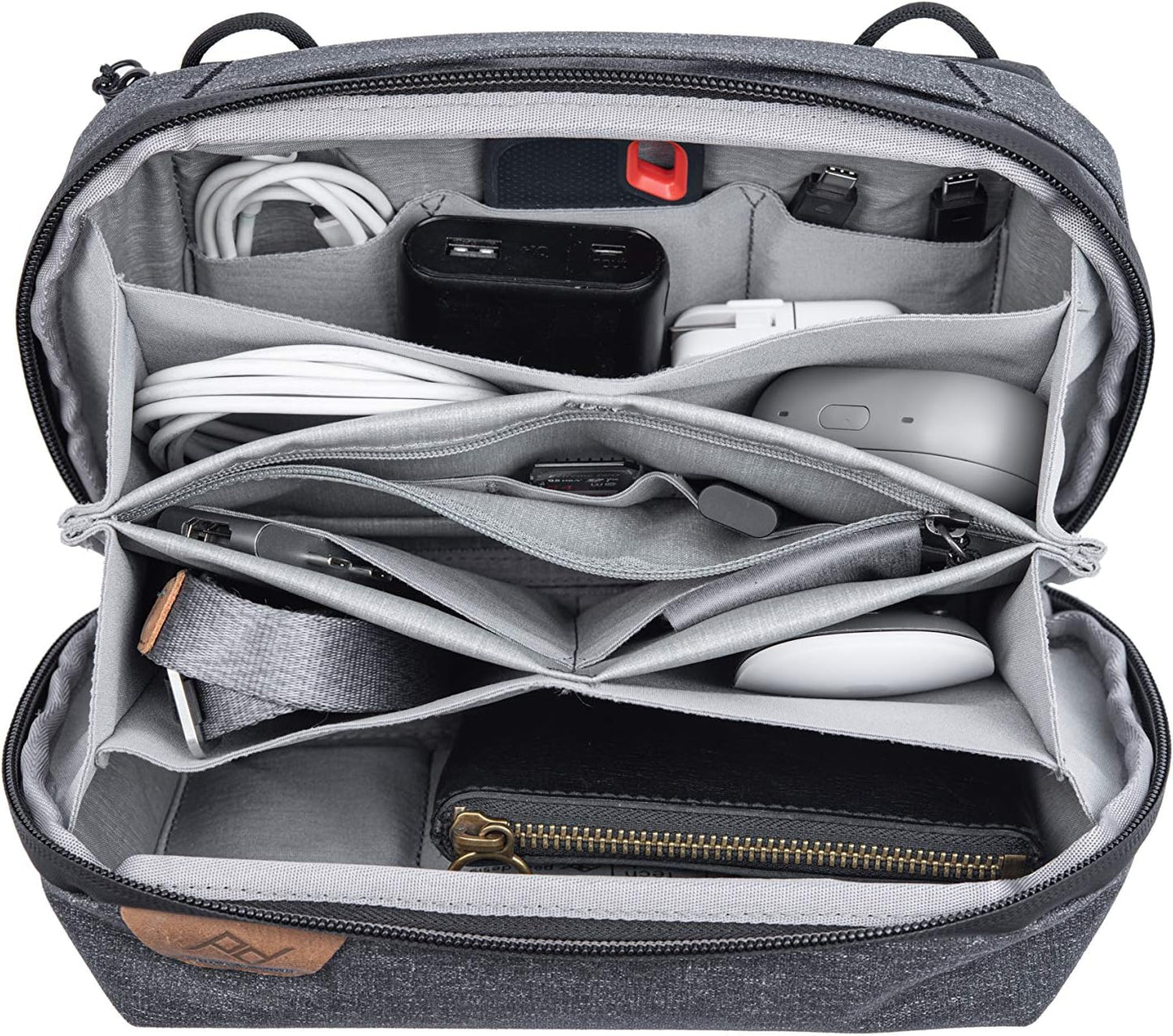 Peak Design BTP-CH-2 Tech Pouch (Charcoal)