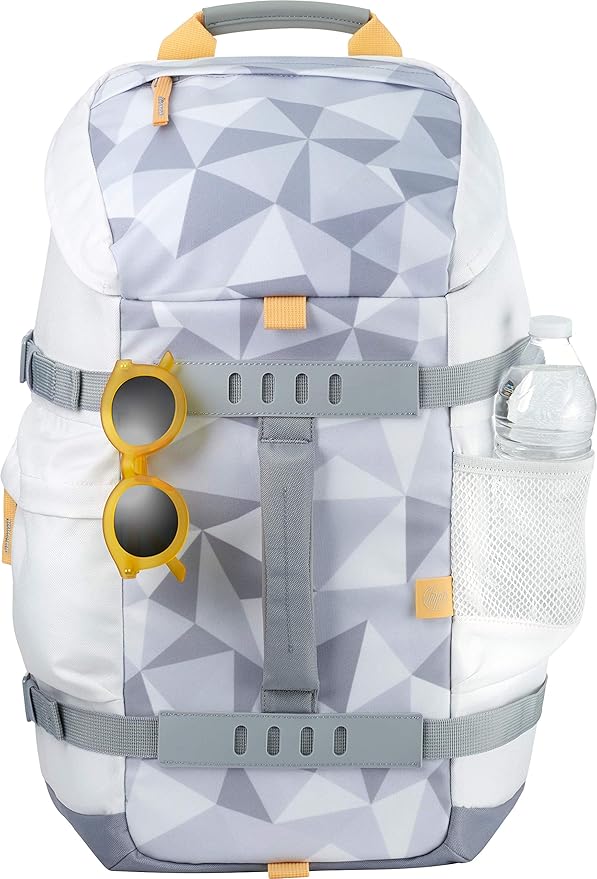 HP 15.6 Odyssey Facet White Sport Backpack