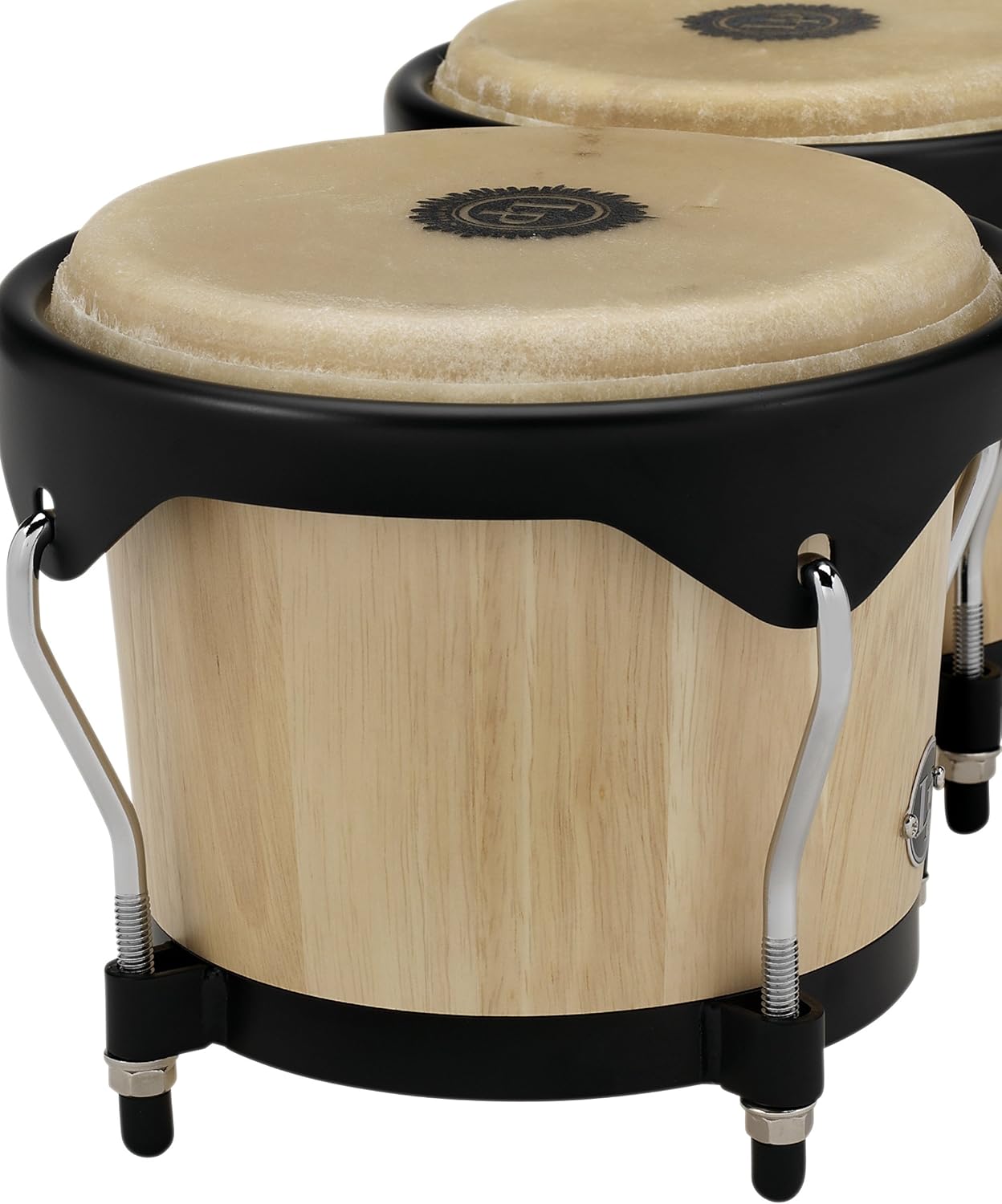 Latin Percussion LP601NY-AW City Wood Bongos Natural