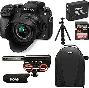 Panasonic 4332054379 LUMIX G7 Lens Bundle