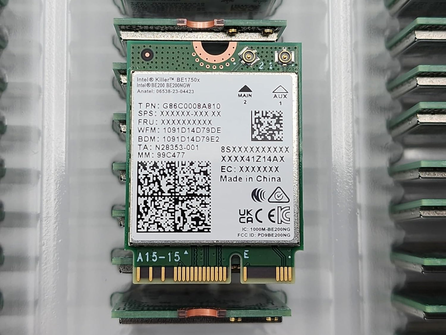 Intel BE200.NGWG.NVX Wi-Fi 7 PCIe Card