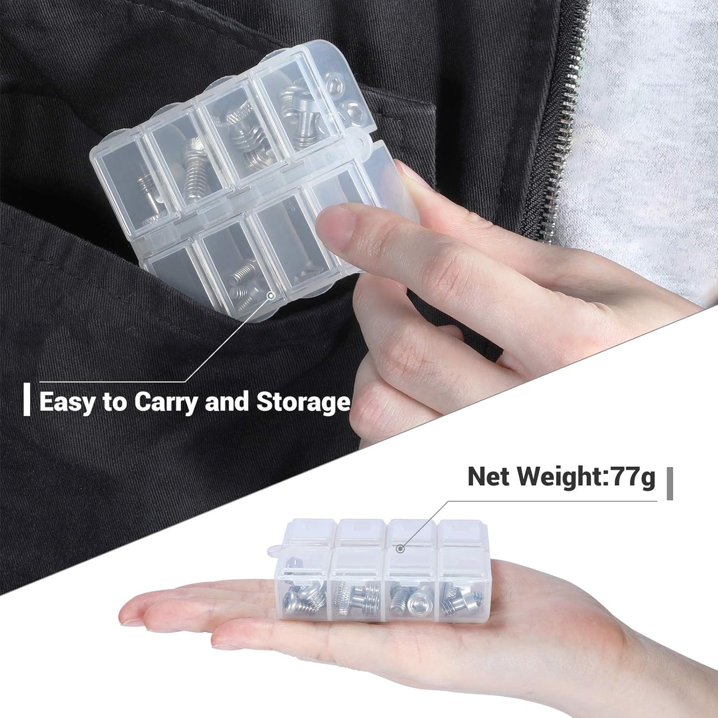 SmallRig AAK2326-CF-FBA-US Camera Screw Set 26 Pcs