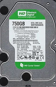 Western Digital WD7500AAVS-00D7B1 750GB SATA Hard Drive — main product image