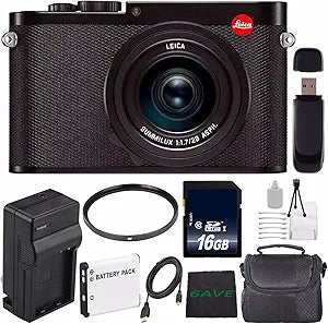 Leica 19000-14 Q (TYP 116) Digital Camera Bundle: Extra Battery