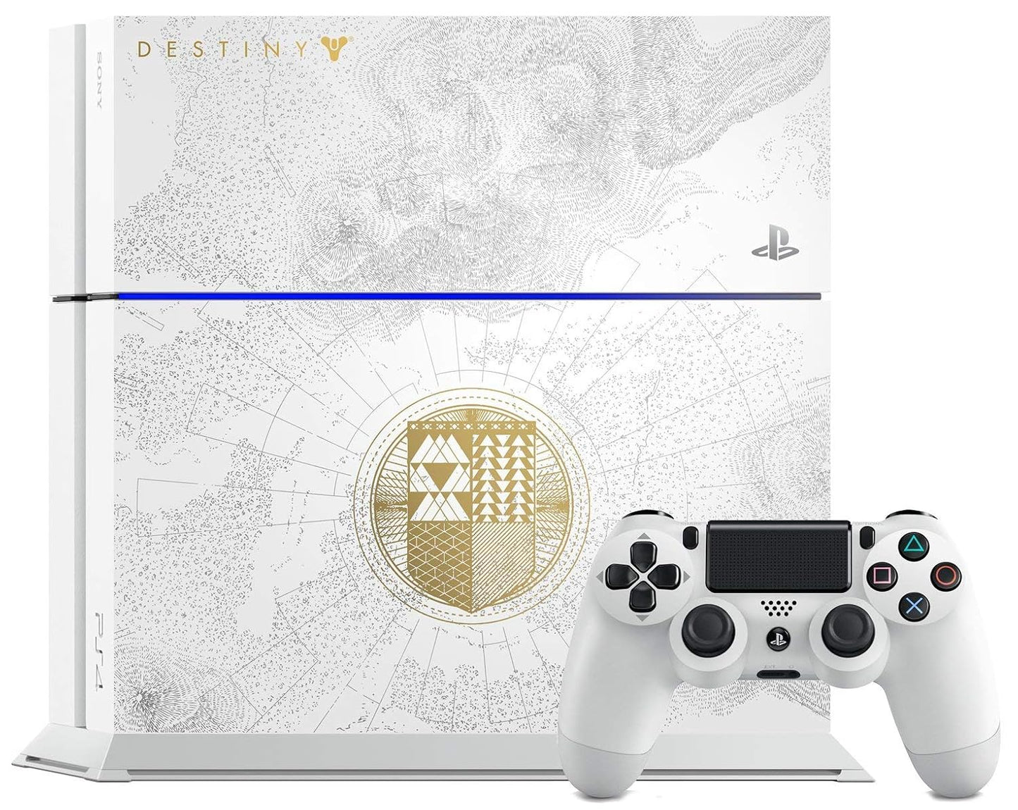 Sony PlayStation 4 500GB Destiny Bundle (Renewed)