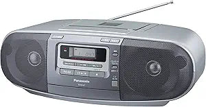 Panasonic RX-D47-S Portable CD Radio Cassette Player — main product image