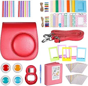 Neewer 10088821 Instax Mini 8/8s/9 Accessory Kit Red — main product image