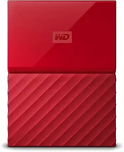 Western Digital WDBYFT0040BRD-WESN 4TB Red My Passport Portable HDD — main product image