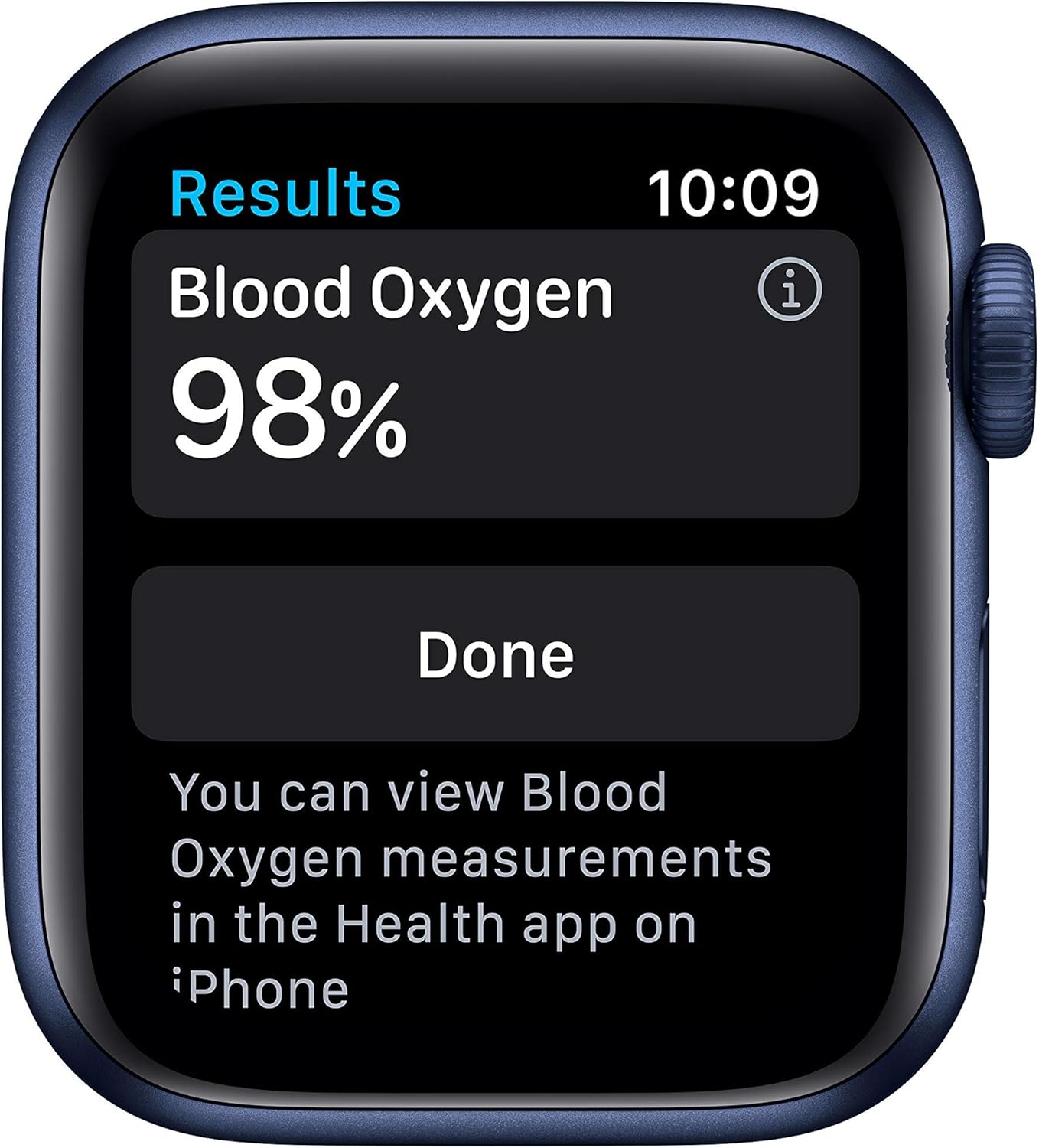 Apple MG143LL/A-cr Watch Series 6 40mm Blue (Renewed)