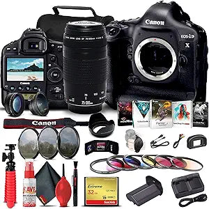 Canon 5253B002 EOS-1D X DSLR Camera Bundle Renewed