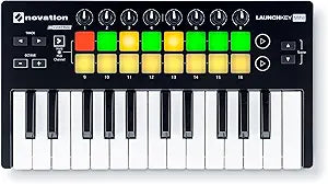 Focusrite AMS-LAUNCHKEY-MINI-MK2 - Novation Launchkey Mini - 25-Note USB Keyboard