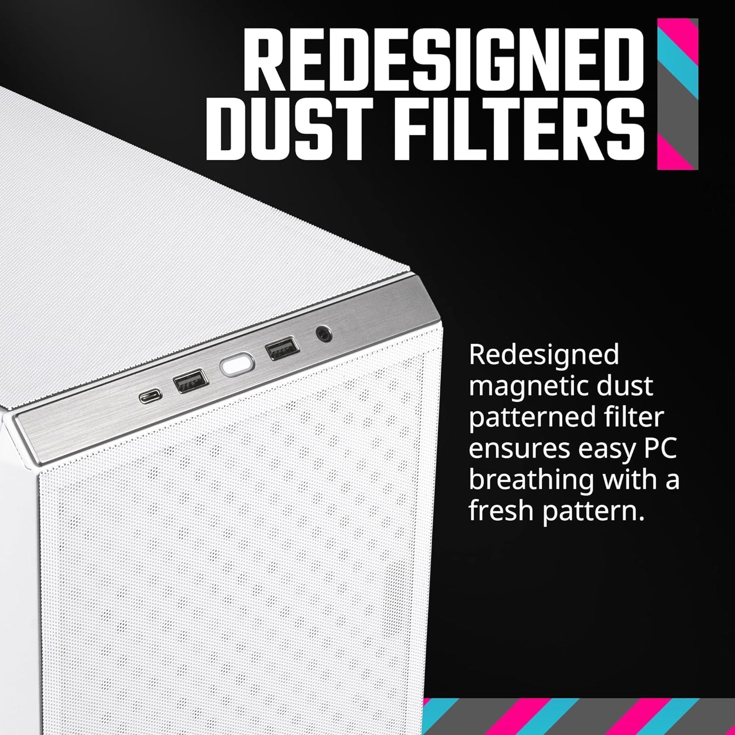 Cooler Master Q300LV2-WGNN-S00 White Micro-ATX Tower Case