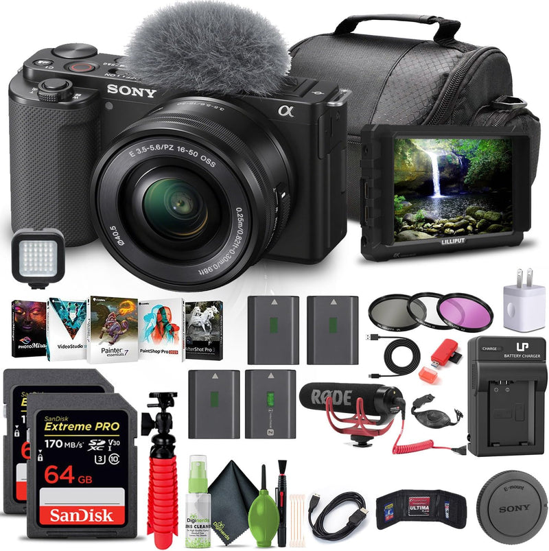 Sony ZV-E10 II 16-50mm Vlogging Camera Kit — main product image