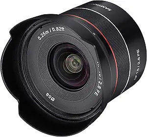 Samyang SYIO18AF-E 18mm F2.8 AF Wide Angle Lens Sony E