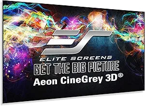 Elite Screens AR138C3D-WIDE 138" CineGrey 3D ALR Projector Screen