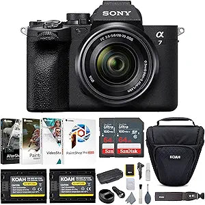 Sony Alpha 7 IV Full-Frame Mirrorless Camera Bundle 28-70mm Lens