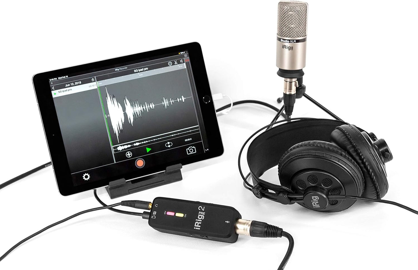 IK Multimedia IP-IRIG-PRE2-IN Microphone Preamp Interface