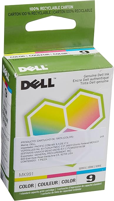 Dell DX506 Series 9 Color Ink Cartridge - Cyan Magenta Yellow — main product image