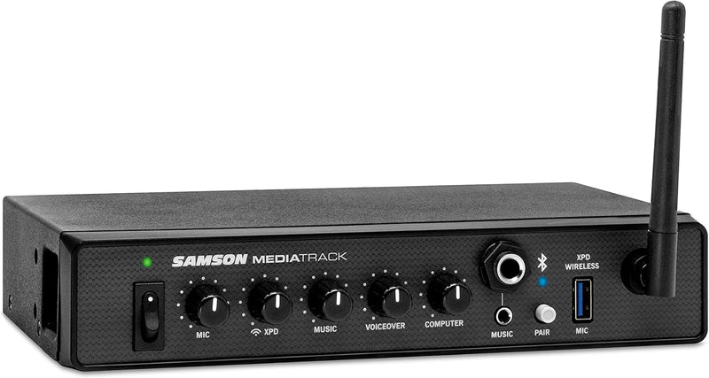 Samson SAM4U MediaTrack 4-Channel Rackmount Mixer USB Interface — main product image