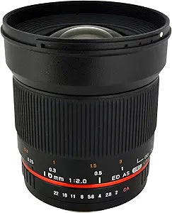 Rokinon 16M-M43 16mm f/2.0 Micro Four Thirds Lens — main product image