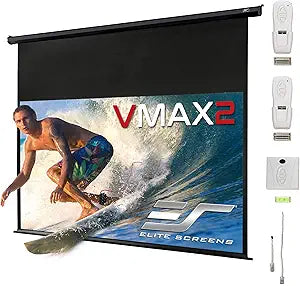 Elite Screens VMAX110UWH2-E24 110" Motorized Projector Screen