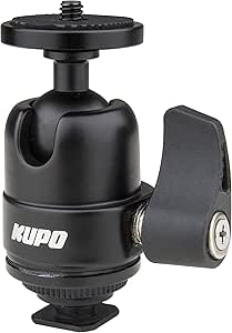 Kupo KG019012 Midi Ball Head Hot Shoe Mount