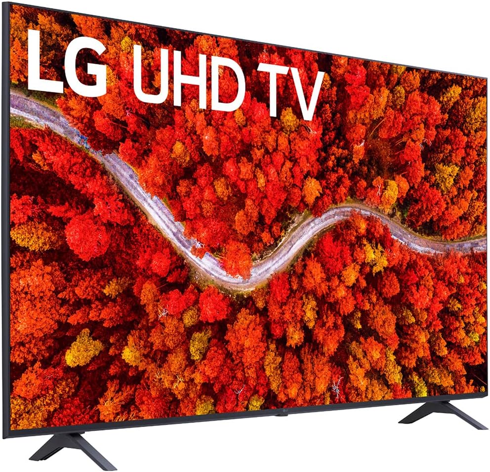 LG E10LG55UP8000PUA 55-Inch 4K UHD Smart TV Bundle