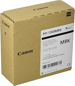 Canon 2591357 PFI-1300 MBK Matte Black Ink — main product image