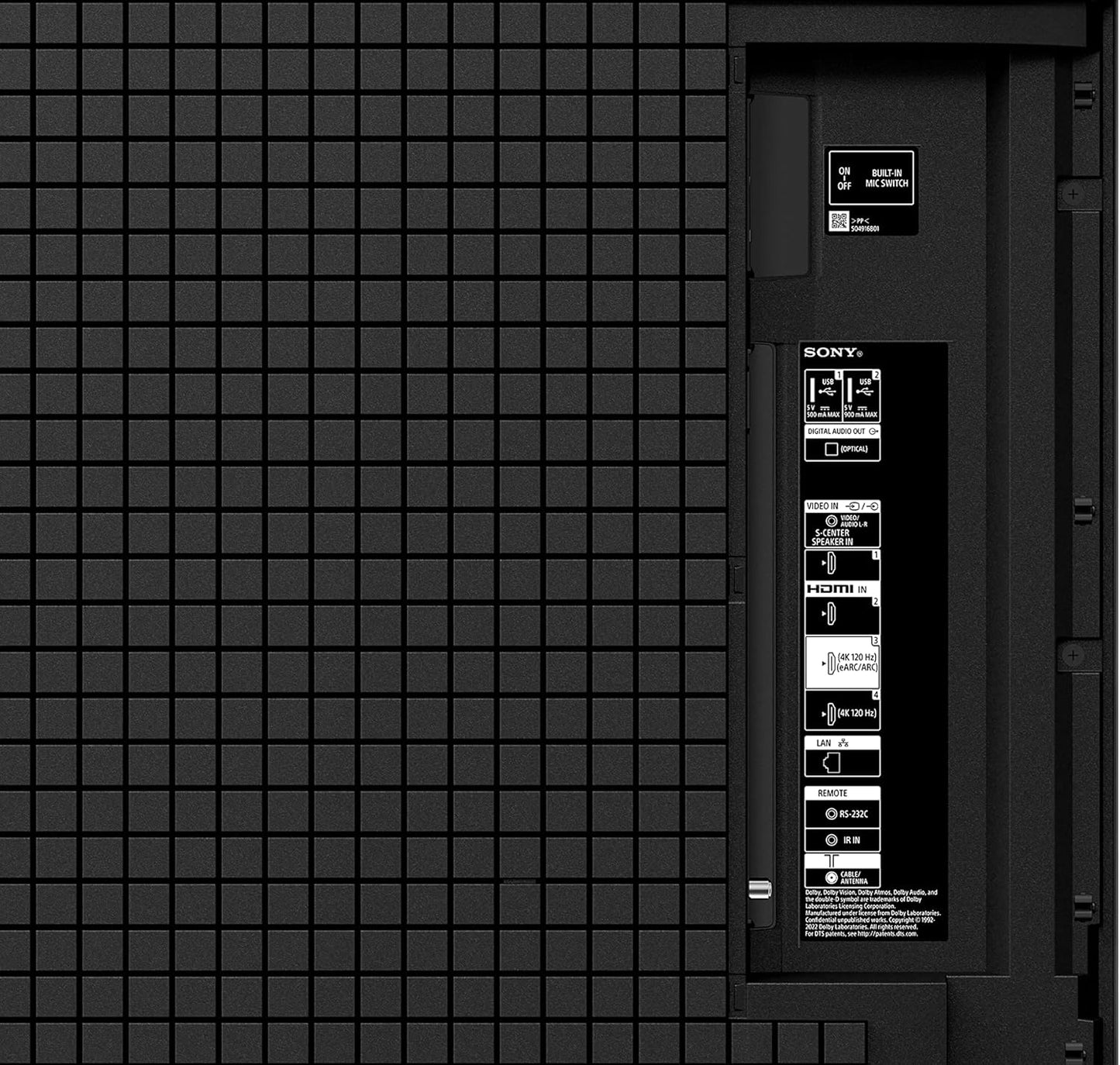 Sony XR85X95L 85-Inch Mini LED 4K Ultra HD Smart TV