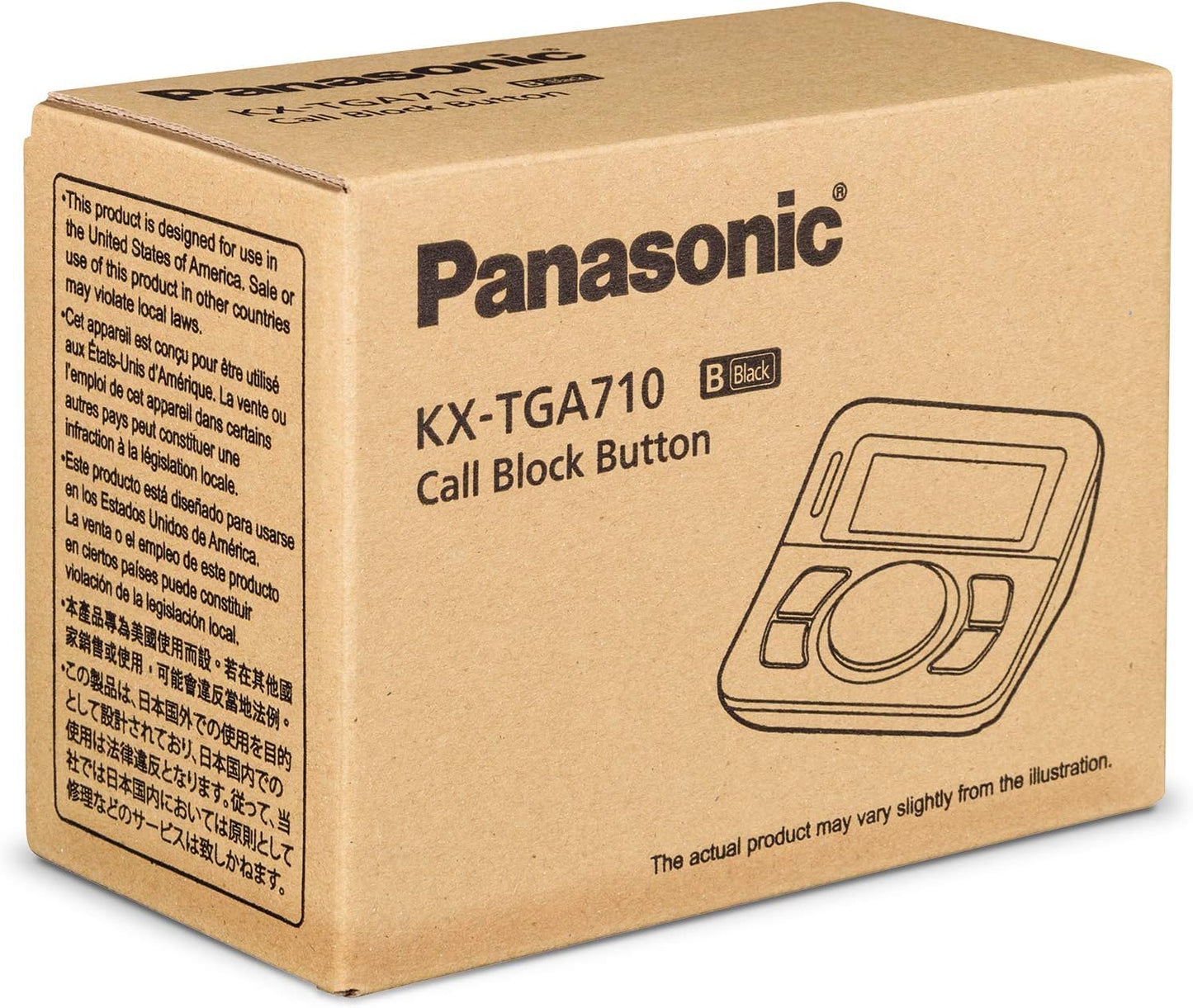 Panasonic KX-TGA710B Call Blocker for Landline Phones