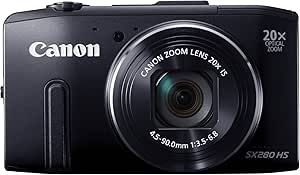 Canon 8224B012 SX280 HS Black Digital Camera