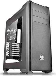Thermaltake CA-1G8-00M1WN-00 Versa C21 RGB Mid Tower Case