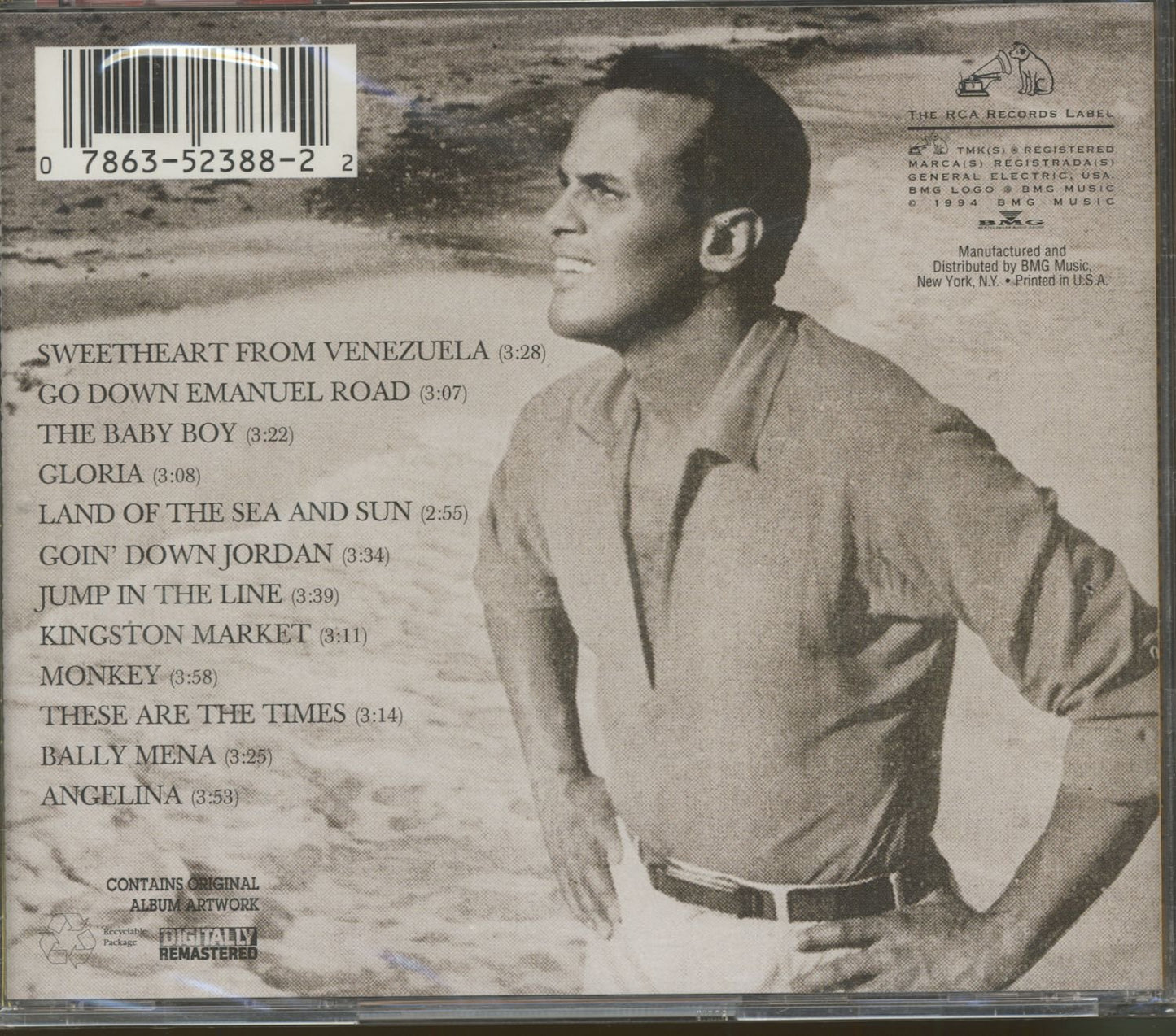 RCA Jump Up Calpyso Music CD