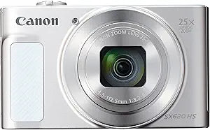 Canon PSSX620HS White - Compact 25x Zoom Digital Camera — main product image