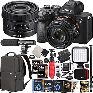 Sony E40SNILCE7SM3BX12 - a7S III Camera Kit with 50mm Lens