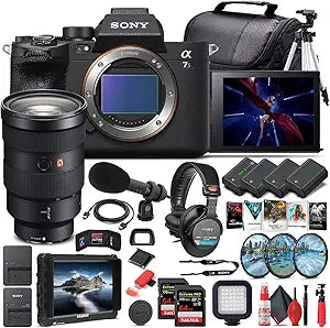 Sony ILCE7SM3/B Alpha a7S III Mirrorless Camera 24-70mm Lens — main product image