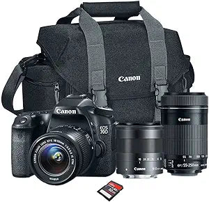 Canon 70D EOS Rebel Camera Lens Bundle