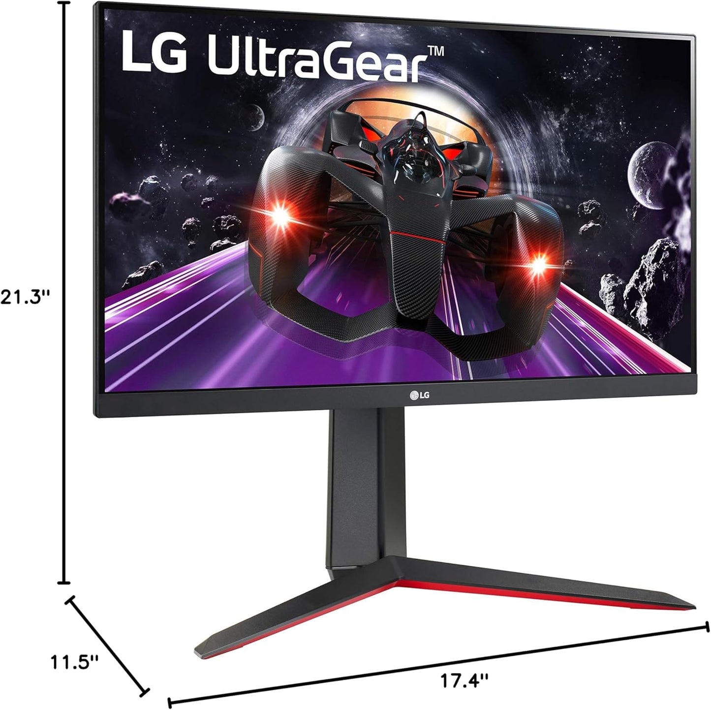 LG 24GN650-B Ultragear 24" 144Hz IPS Gaming Monitor