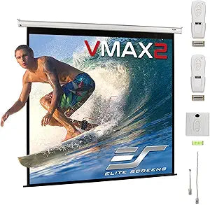Elite Screens VMAX119XWS2 Motorized Projector Screen 119-Inch