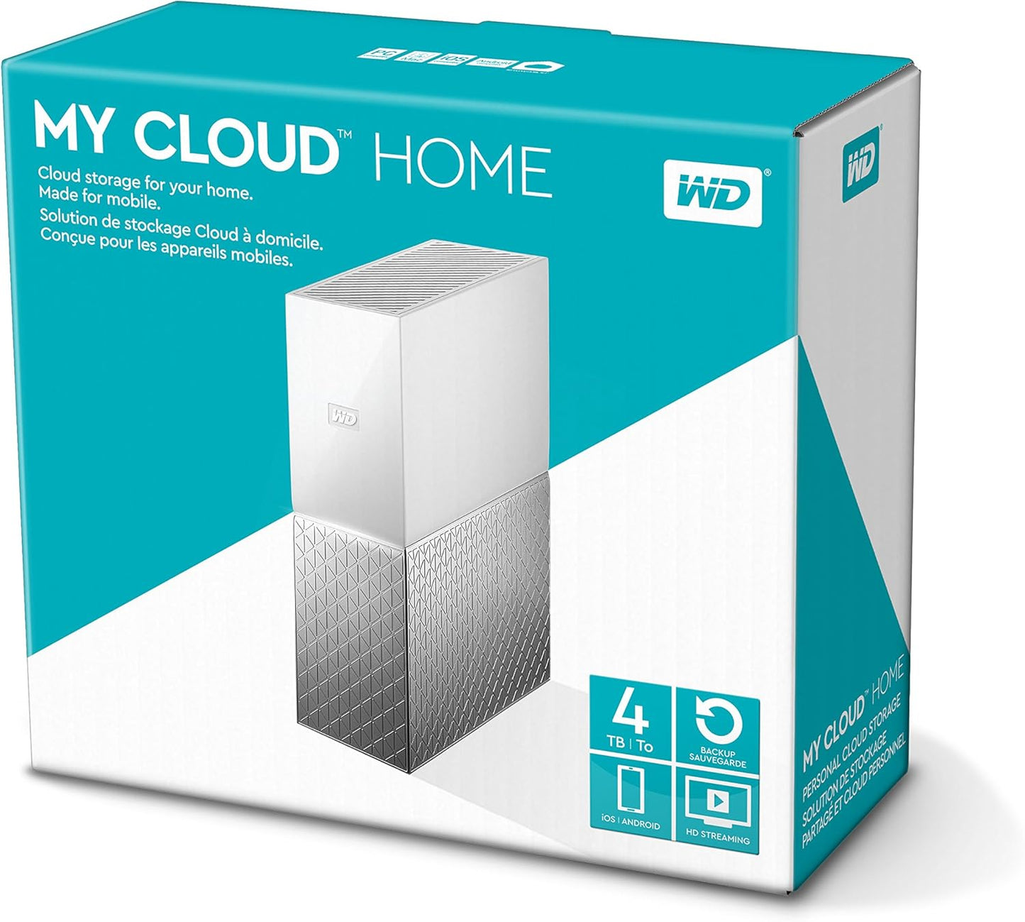 Western Digital WDBVXC0040HWT-EESN My Cloud Home 4TB NAS