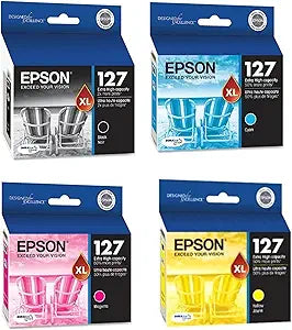 Epson 6856070 DURABrite Ultra 127 Ink Cartridge Set