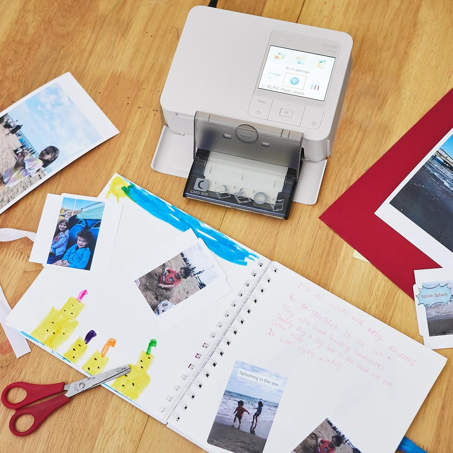 Canon 5540C002 SELPHY CP1500 White Compact Photo Printer