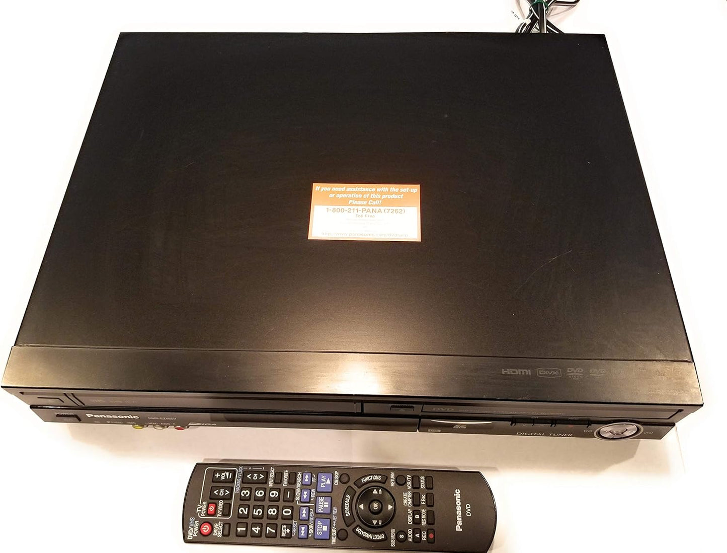 Panasonic DMR-EZ485VK DVD Recorder VCR Combo HDMI
