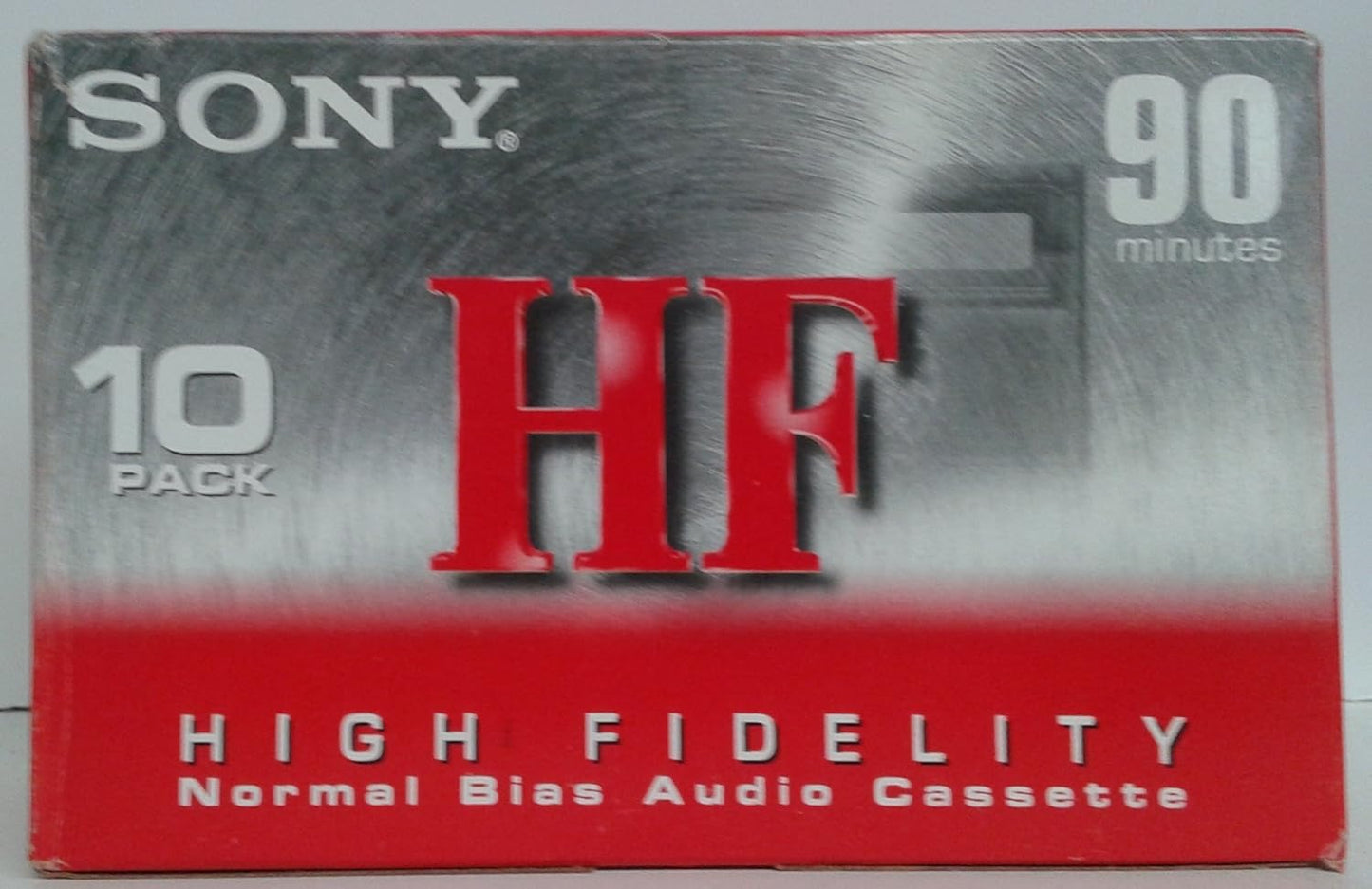 Sony C-90HFC HF 90 High Fidelity Audio Cassettes 8-Pack
