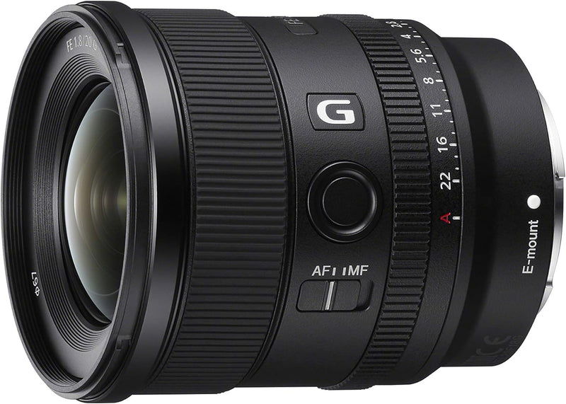Sony SEL20F18G FE 20mm F1.8 G Ultra-Wide Lens — main product image