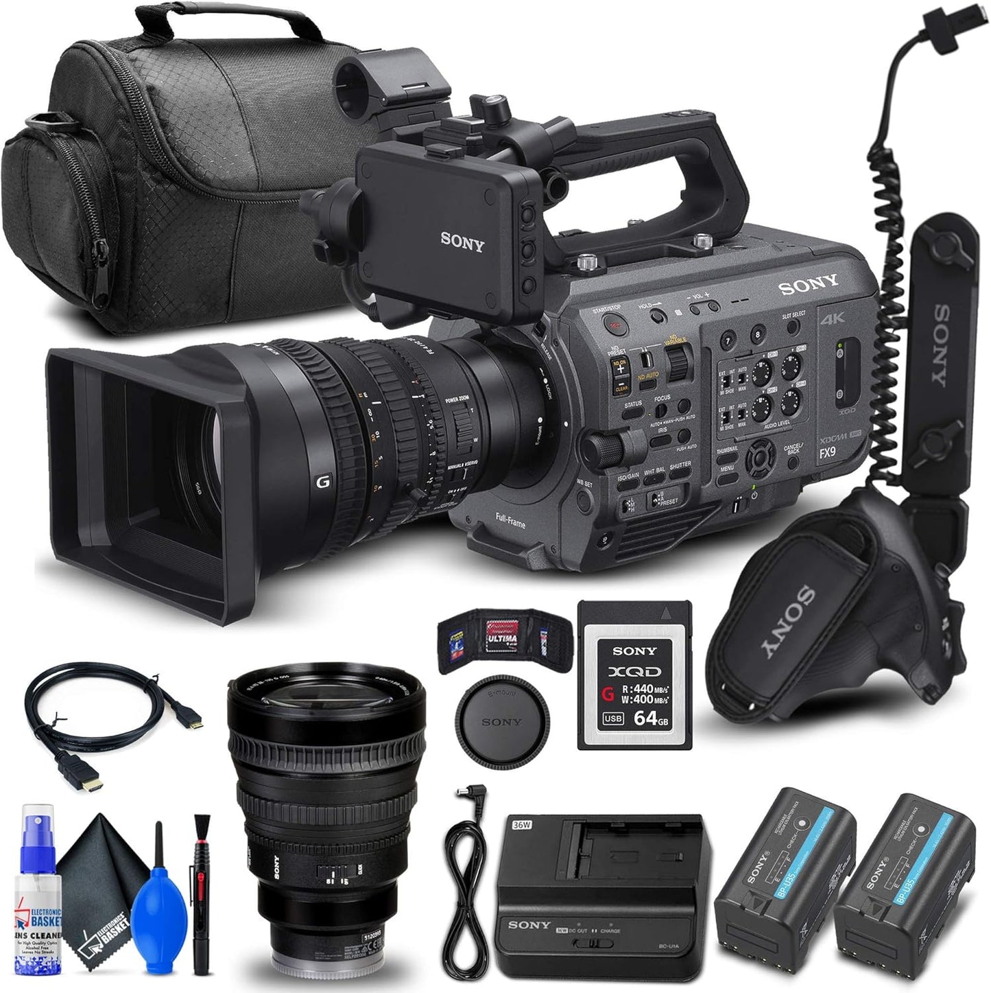 Sony PXW-FX9VK 6K Full-Frame Camera System (Renewed)