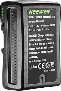 Neewer 10089243 150Wh V-Mount Camera Battery
